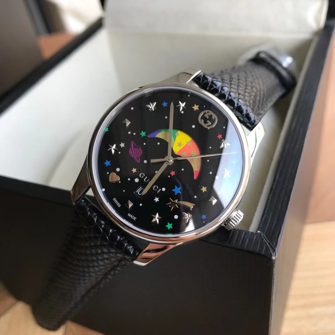 Gucci G-Timeless Slim Moonphase Watch - FashionPlug