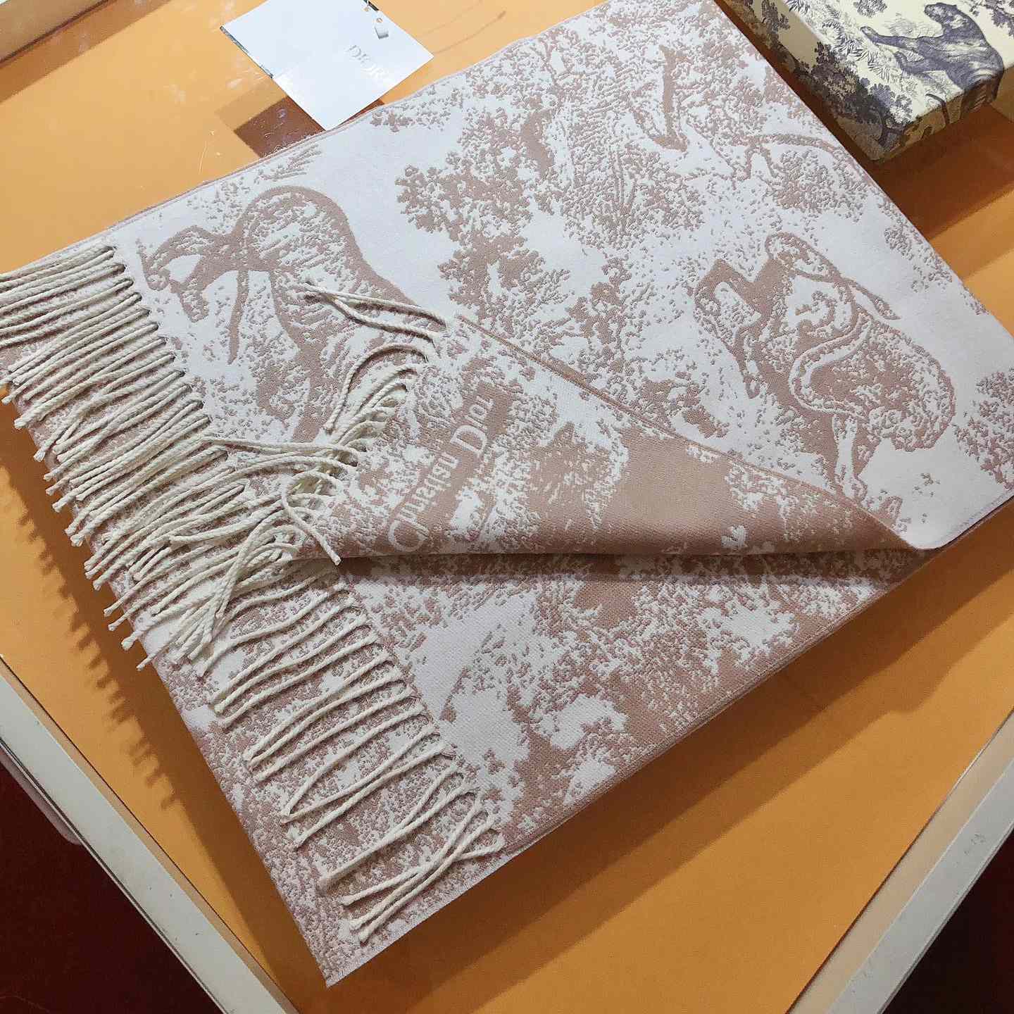 Dior Toile De Jouy Sauvage Scarf  - FashionPlug