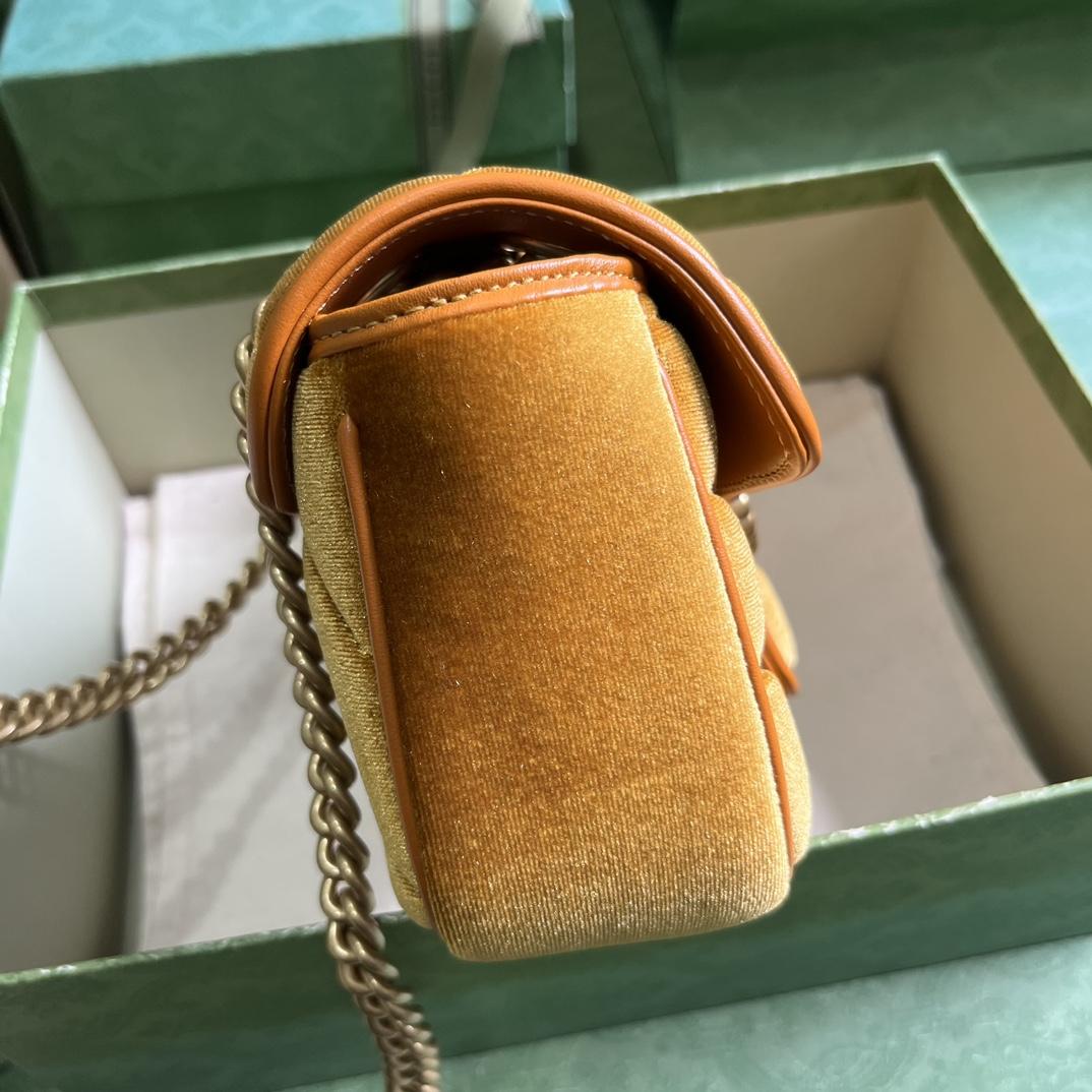 Gucci GG Marmont Mini Shoulder Bag - FashionPlug