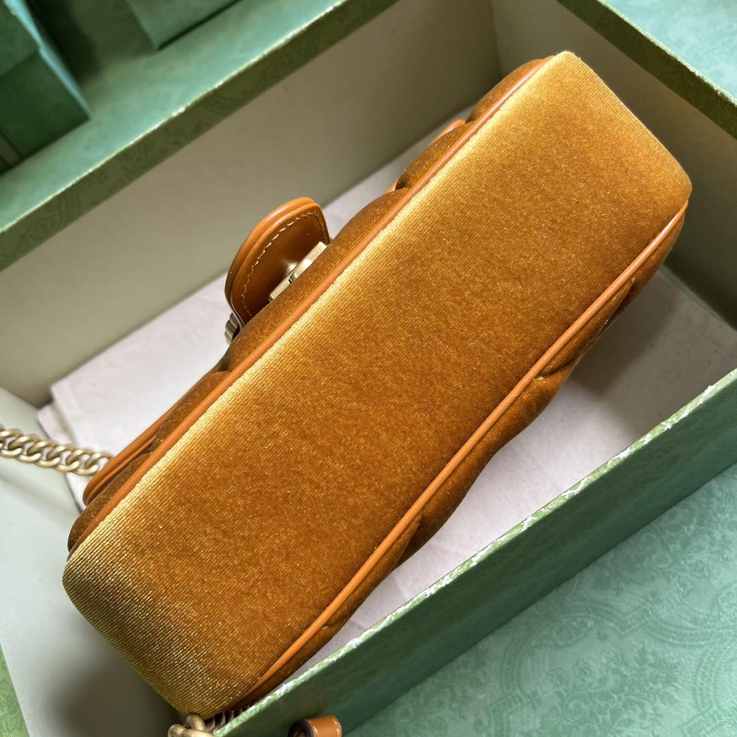 Gucci GG Marmont Mini Shoulder Bag - FashionPlug