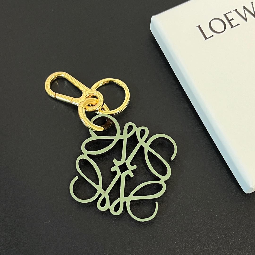 Loewe Anagram Charm In Calfskin - FashionPlug