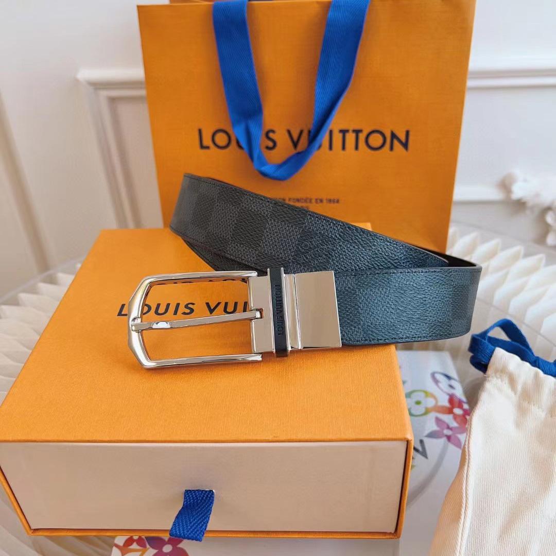 Louis Vuitton Slender 35mm Reversible Belt - FashionPlug