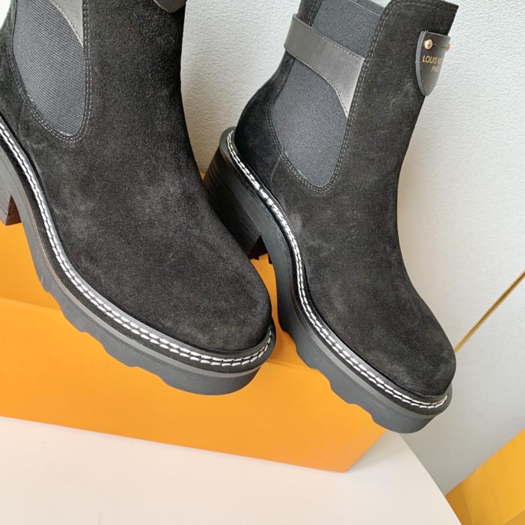 Louis Vuitton LV Beaubourg Ankle Boot - FashionPlug