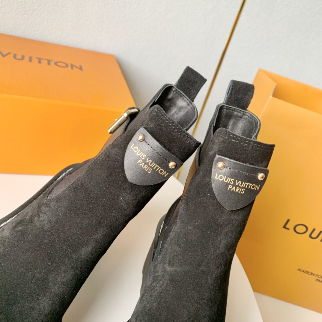 Louis Vuitton LV Beaubourg Ankle Boot - FashionPlug