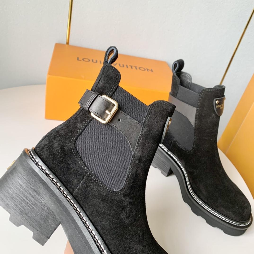 Louis Vuitton LV Beaubourg Ankle Boot - FashionPlug