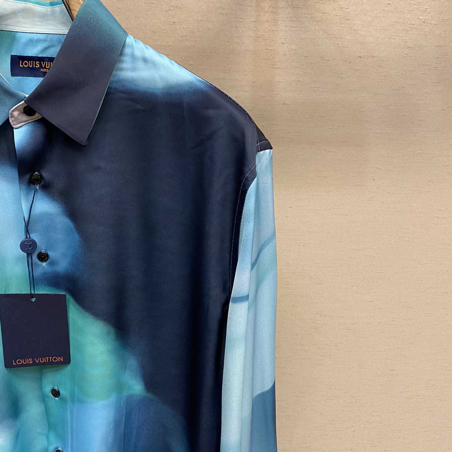 Louis Vuitton Printed Silk Blend Shirt - FashionPlug
