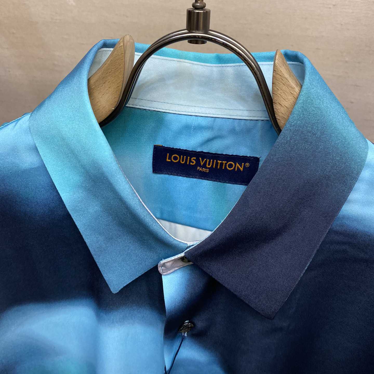 Louis Vuitton Printed Silk Blend Shirt - FashionPlug