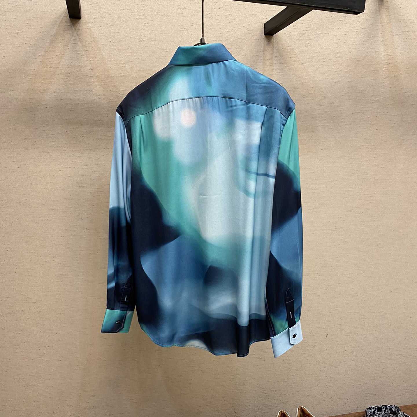 Louis Vuitton Printed Silk Blend Shirt - FashionPlug