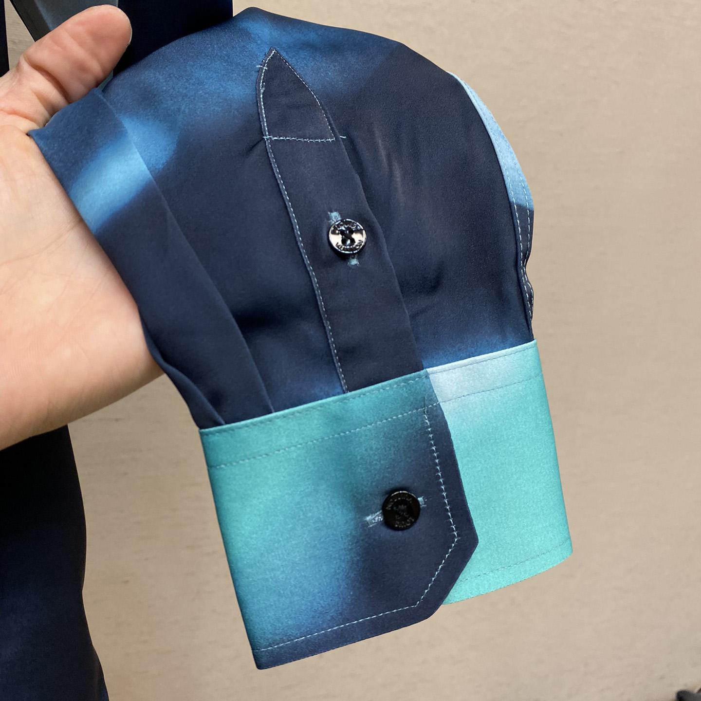 Louis Vuitton Printed Silk Blend Shirt - FashionPlug