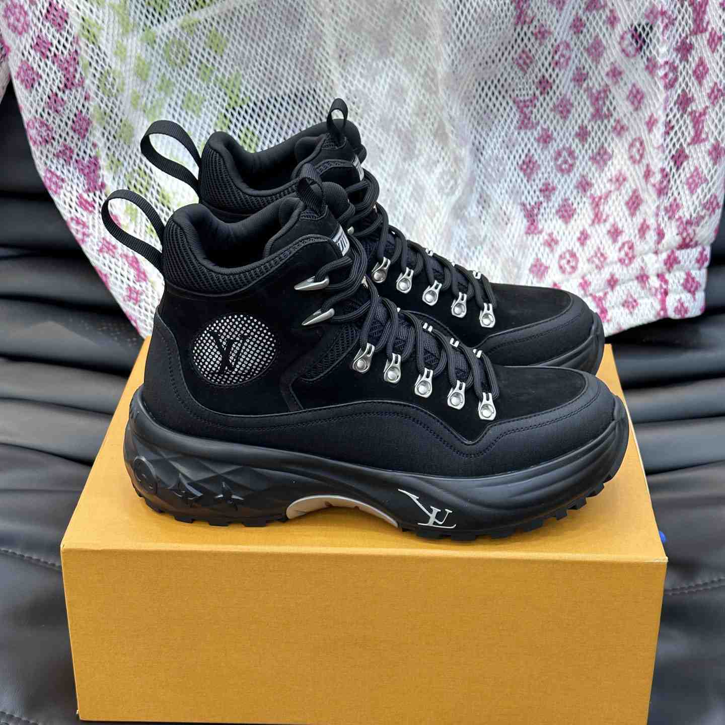 Balenciaga LV Discovery Ankle Boot - FashionPlug