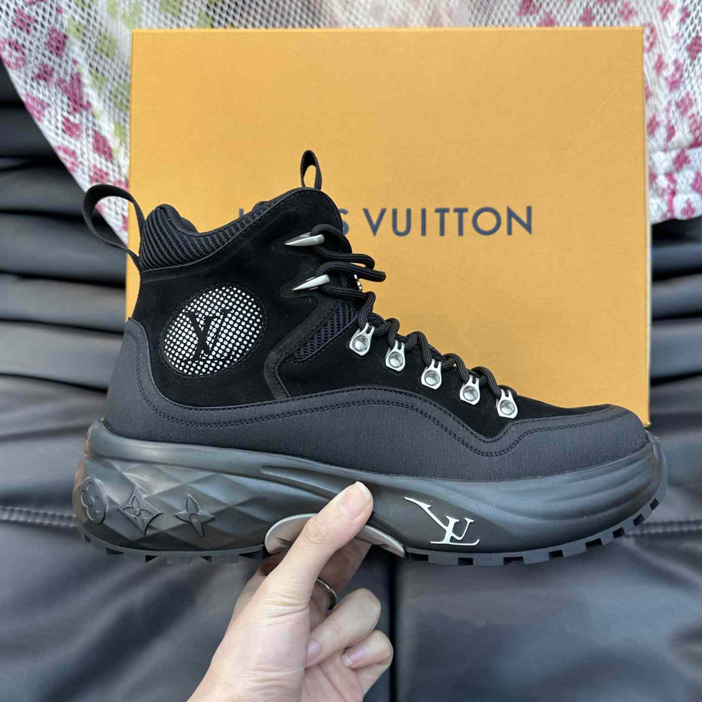 Balenciaga LV Discovery Ankle Boot - FashionPlug