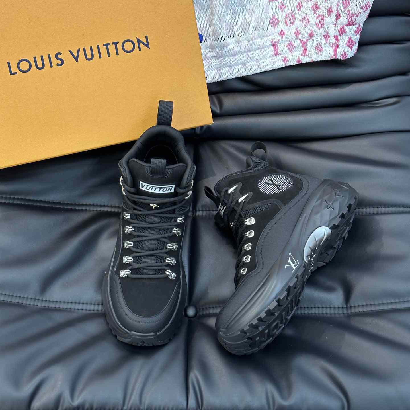 Balenciaga LV Discovery Ankle Boot - FashionPlug