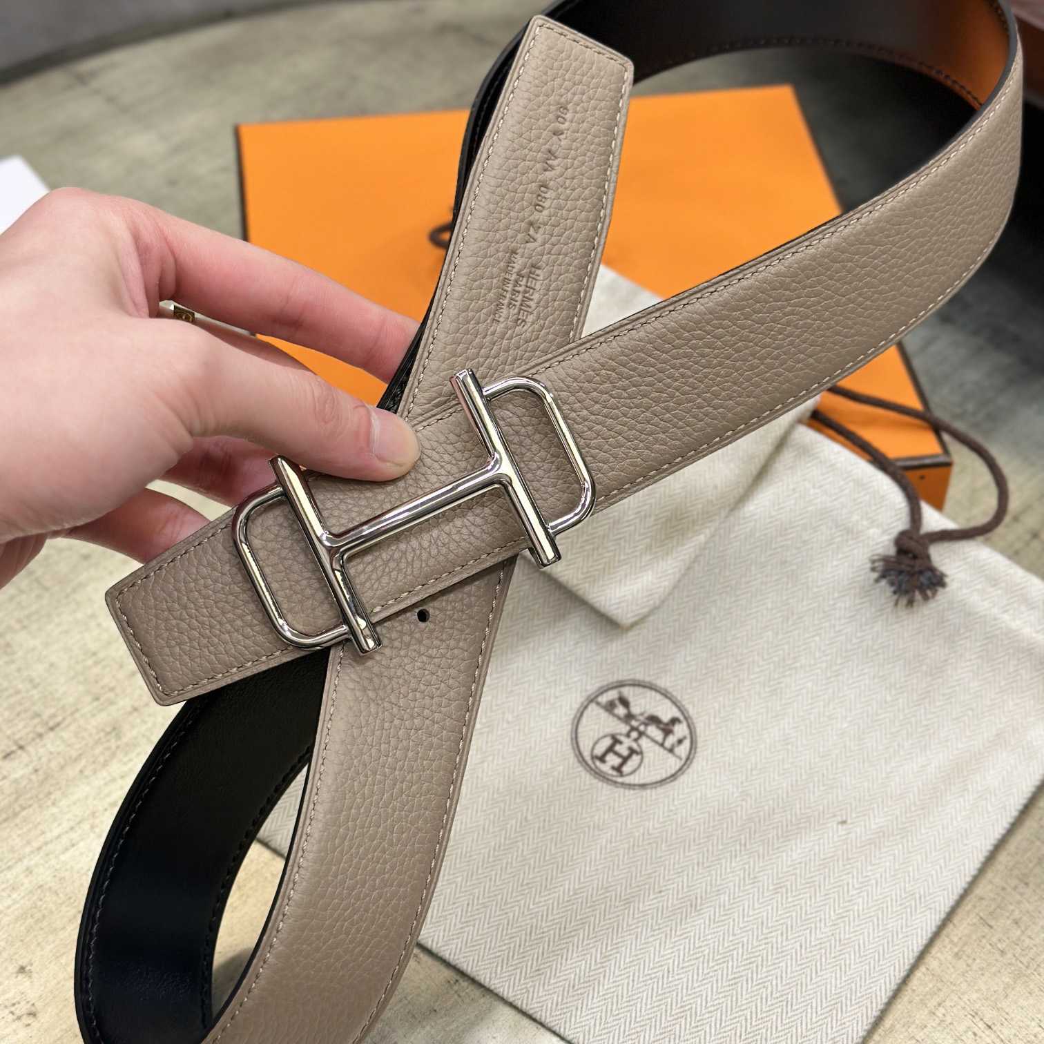 Hermes Royal Belt Buckle & Reversible Leather Strap 38 mm - FashionPlug