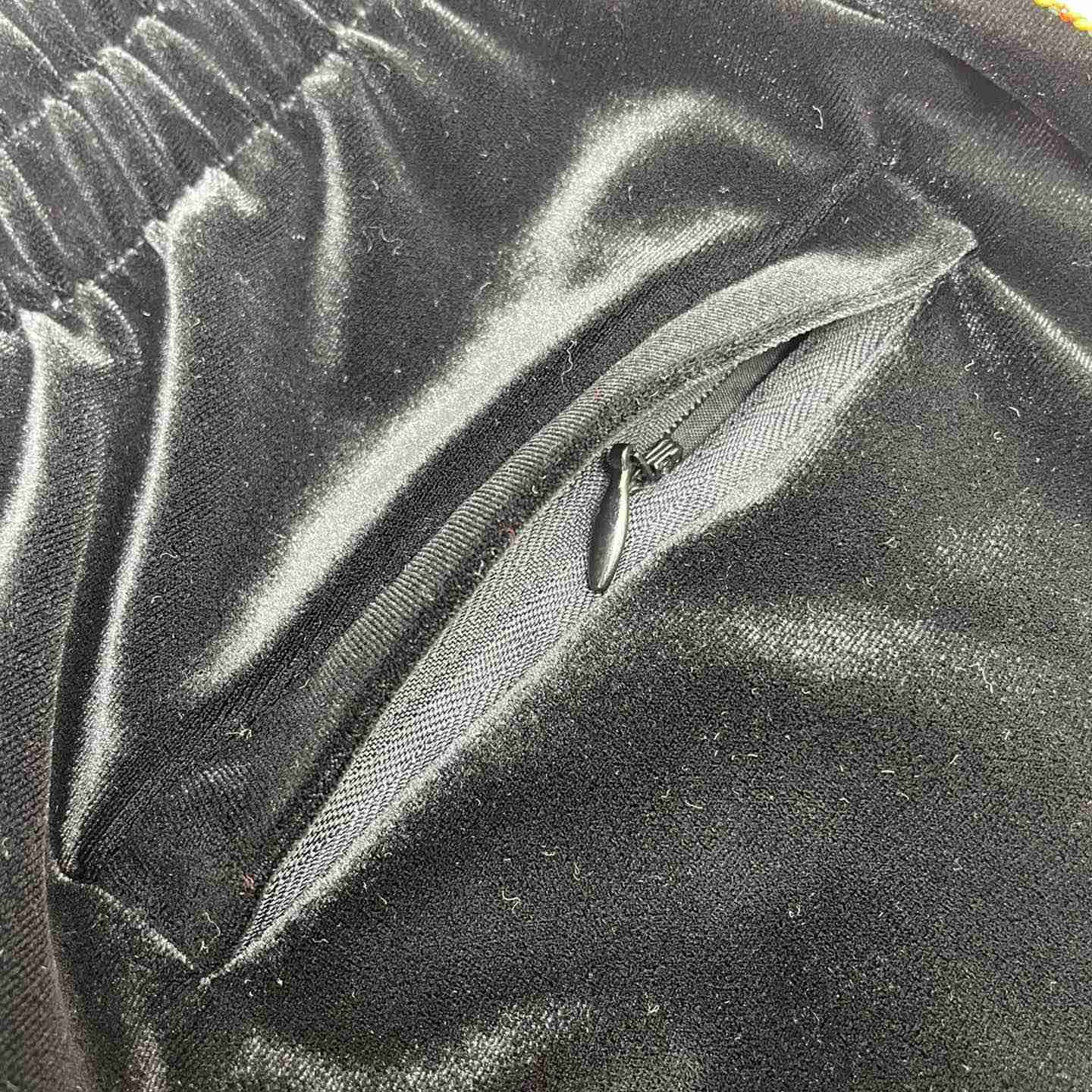 Casablanca Laurel Velour Tracksuit Bottoms - FashionPlug