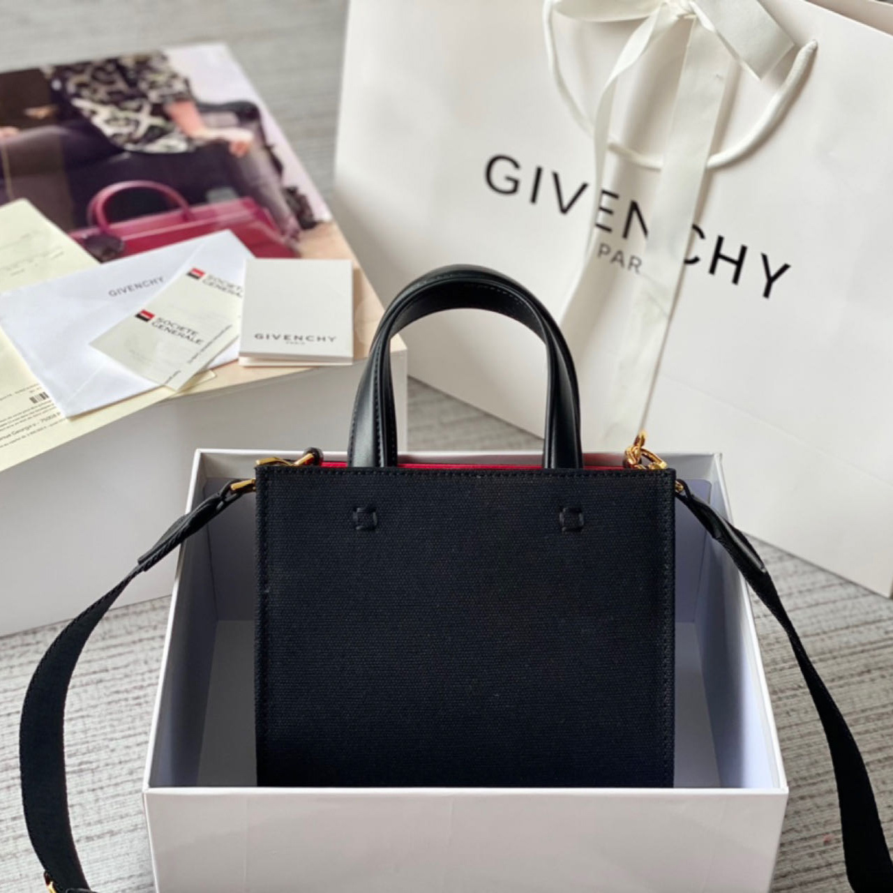 Givenchy G-tote Mini Bag (19-8-16cm) - FashionPlug
