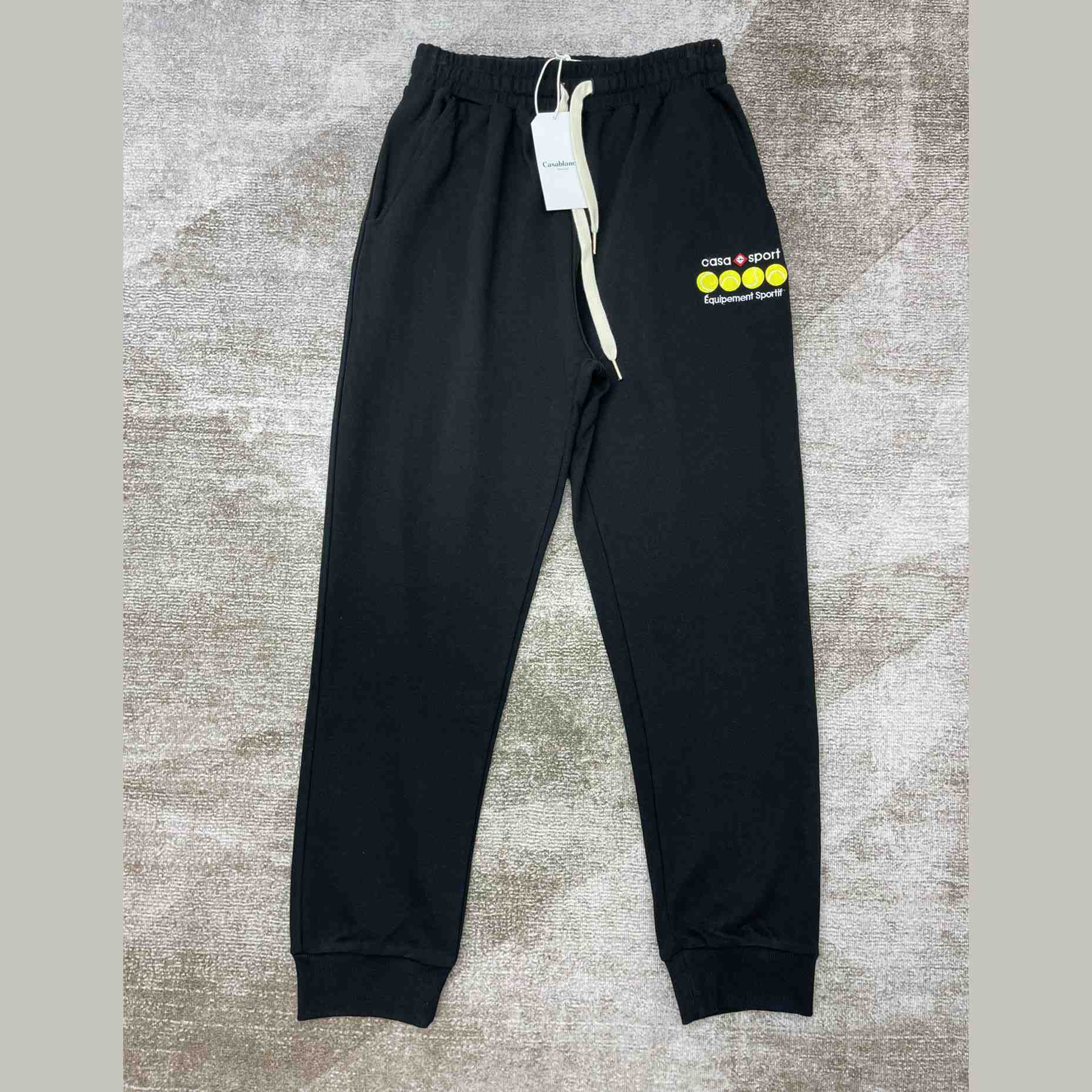 Casablanca Cotton Sweatpants - FashionPlug