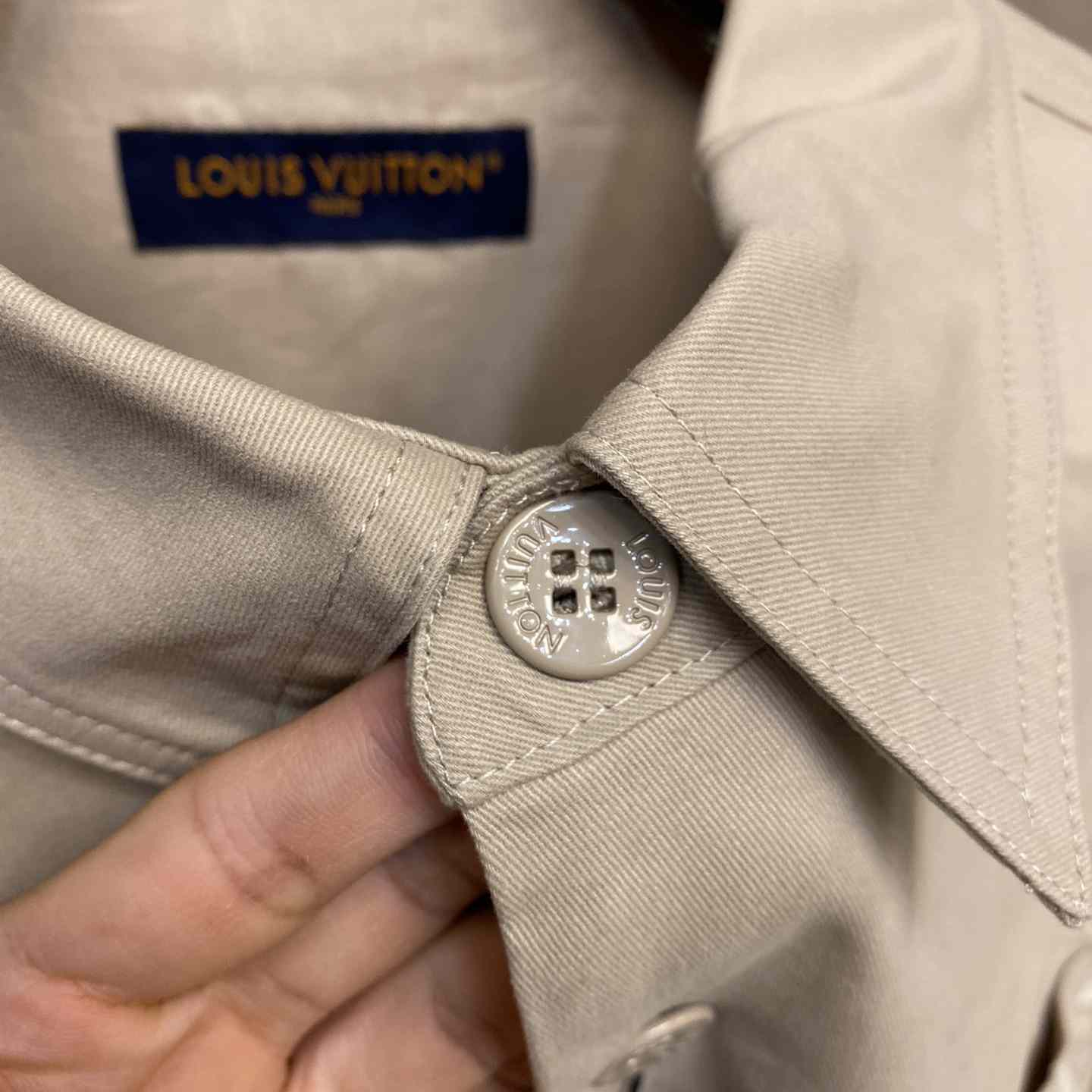 Louis Vuitton Flocked Casual Cotton Overshirt - FashionPlug