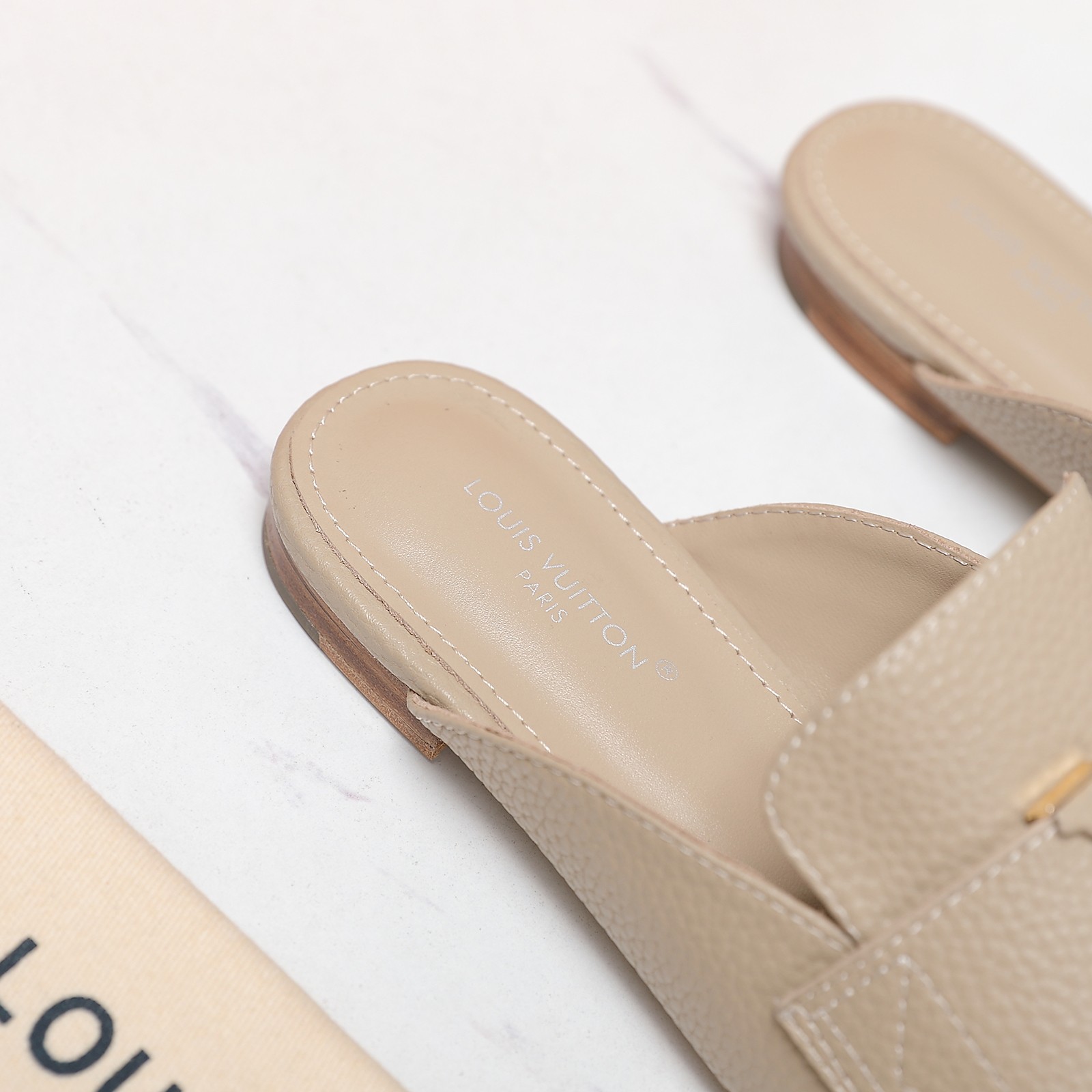 Louis Vuitton LV Capri Open Back Loafer - FashionPlug
