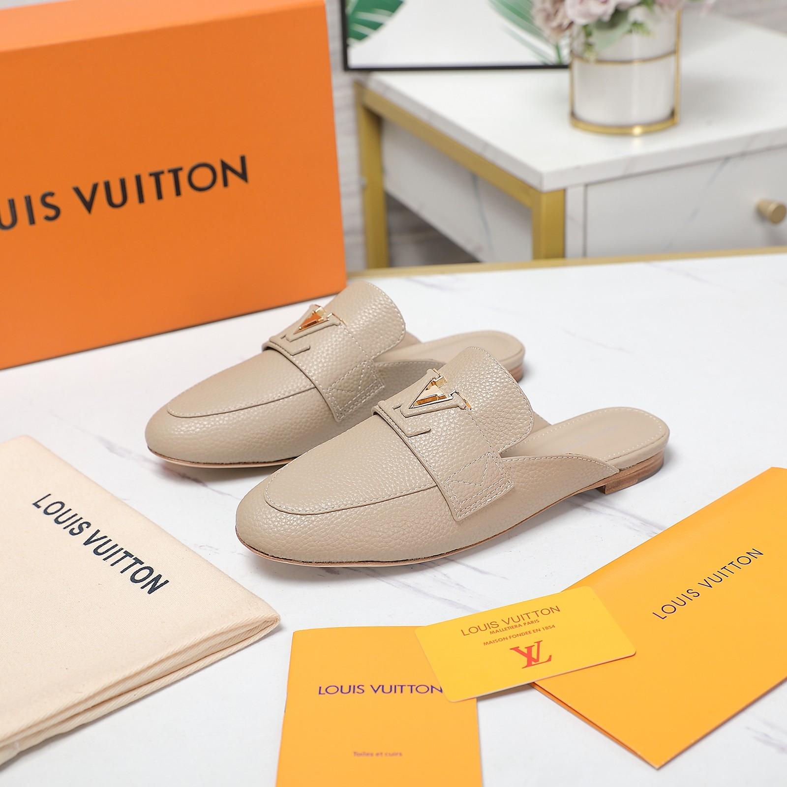 Louis Vuitton LV Capri Open Back Loafer - FashionPlug