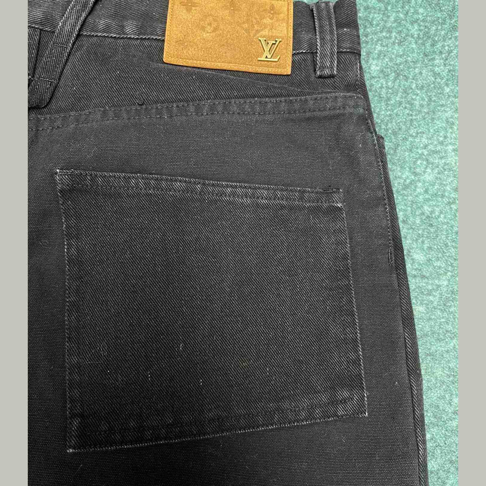 Louis Vuitton Denim Workwear Pants - FashionPlug