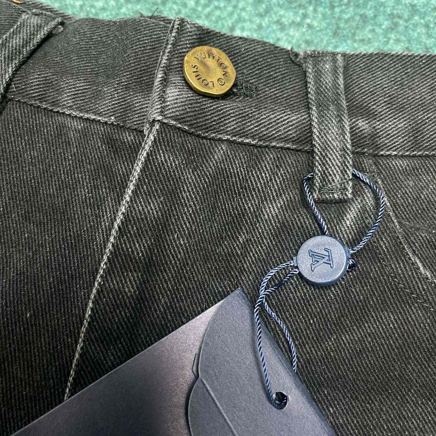 Louis Vuitton Denim Workwear Pants - FashionPlug