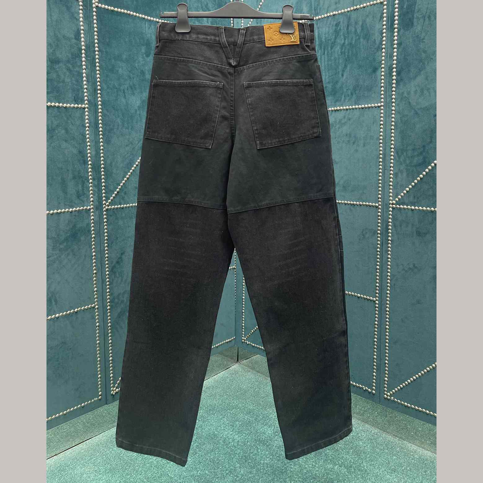 Louis Vuitton Denim Workwear Pants - FashionPlug