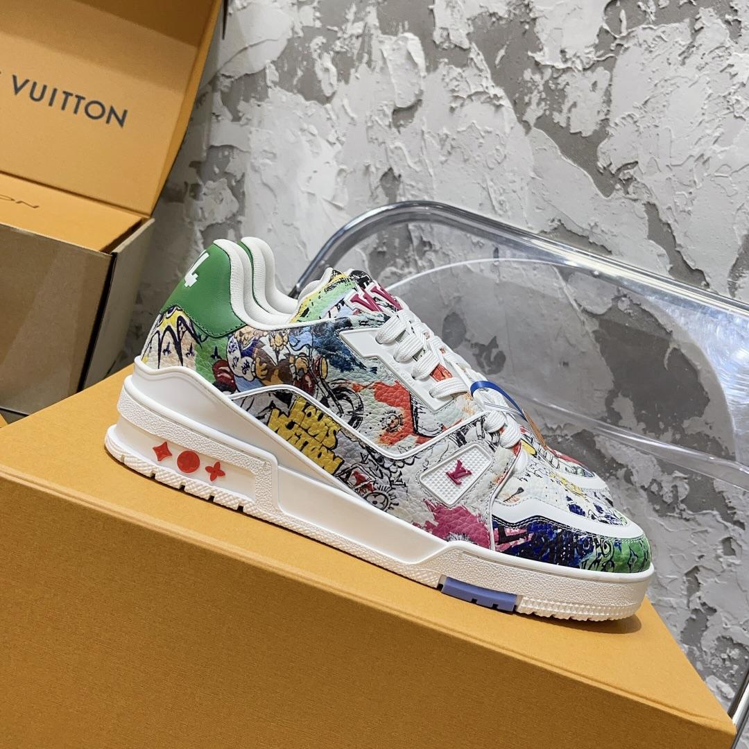 Louis Vuitton LV Trainer Sneaker   1AARXS - FashionPlug