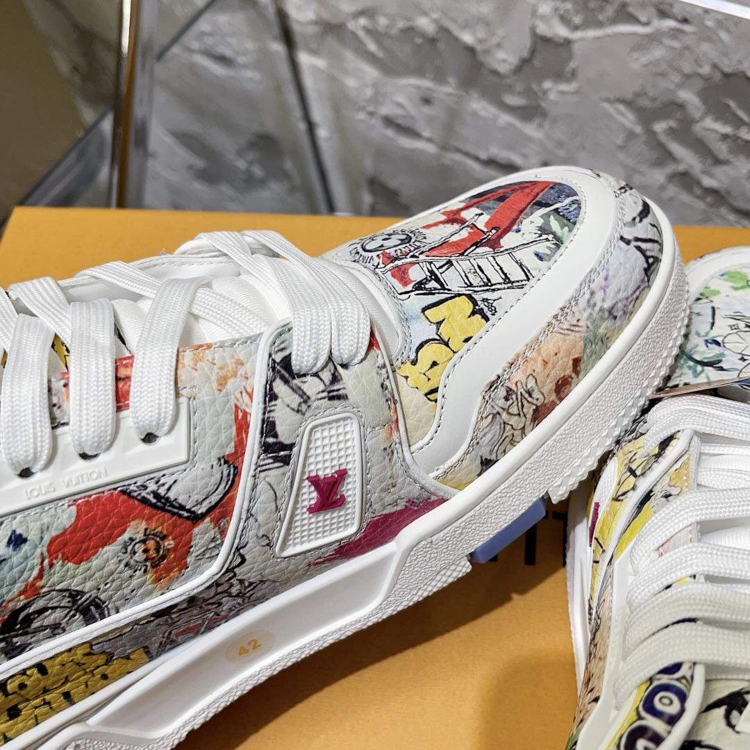 Louis Vuitton LV Trainer Sneaker   1AARXS - FashionPlug
