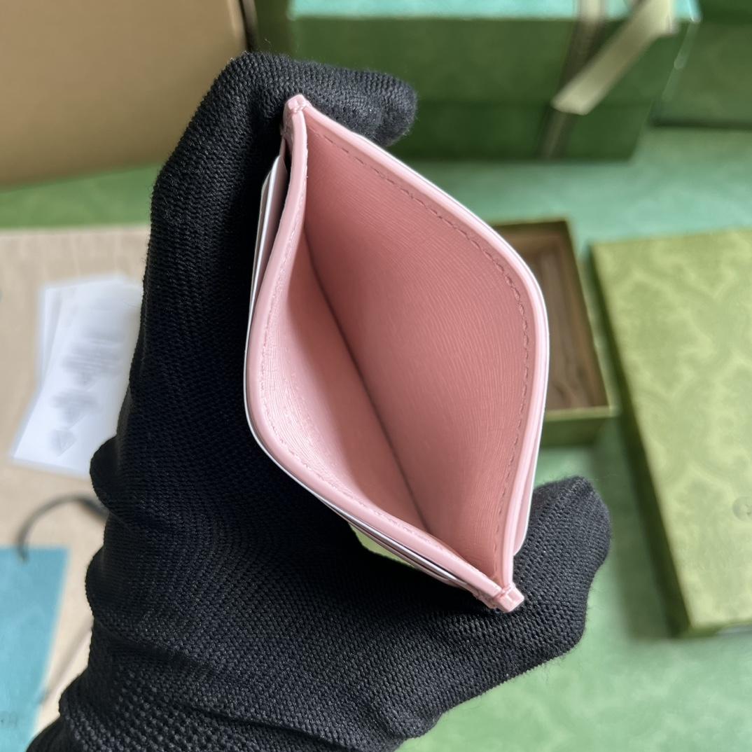 Gucci Card Case With Gucci Script - FashionPlug