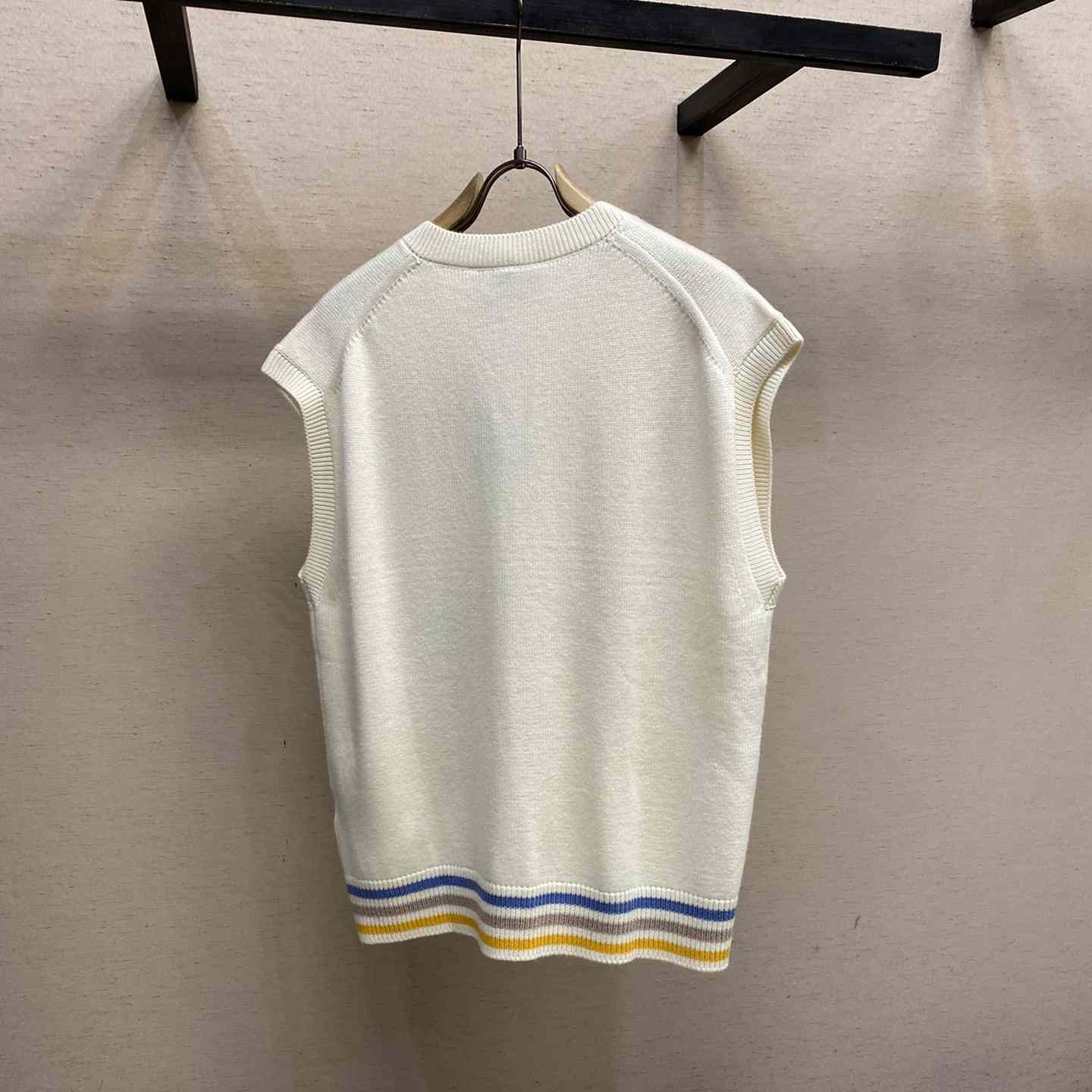 Dior Sleeveless Sweater - FashionPlug