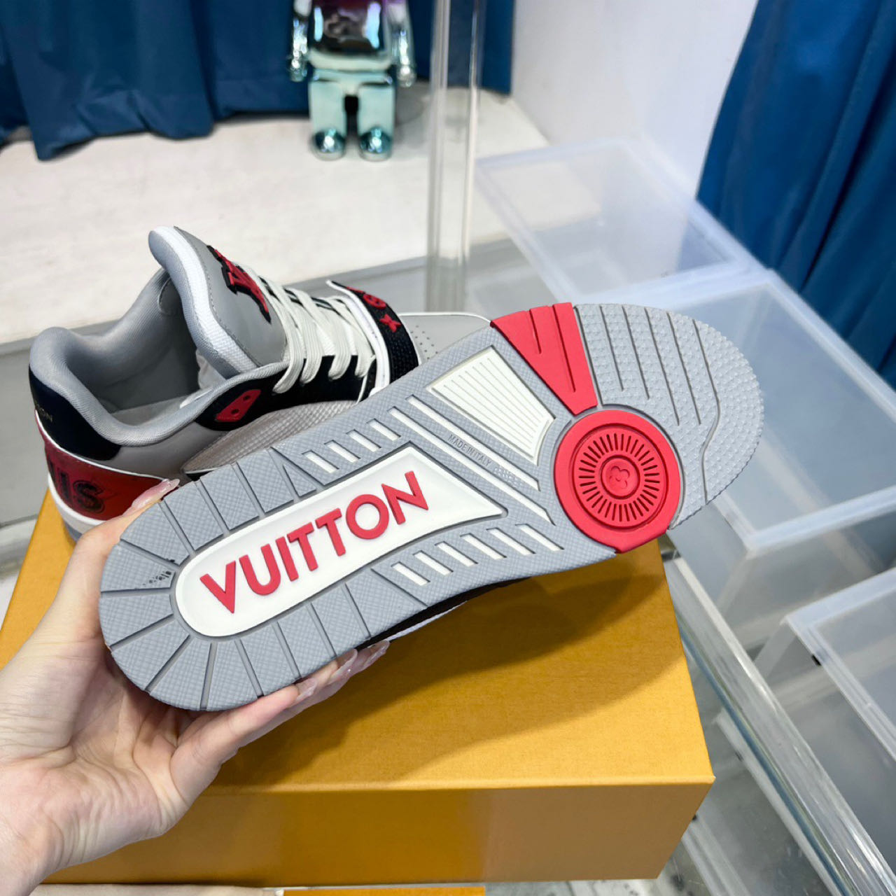 Louis Vuitton LV Trainer Sneaker - FashionPlug