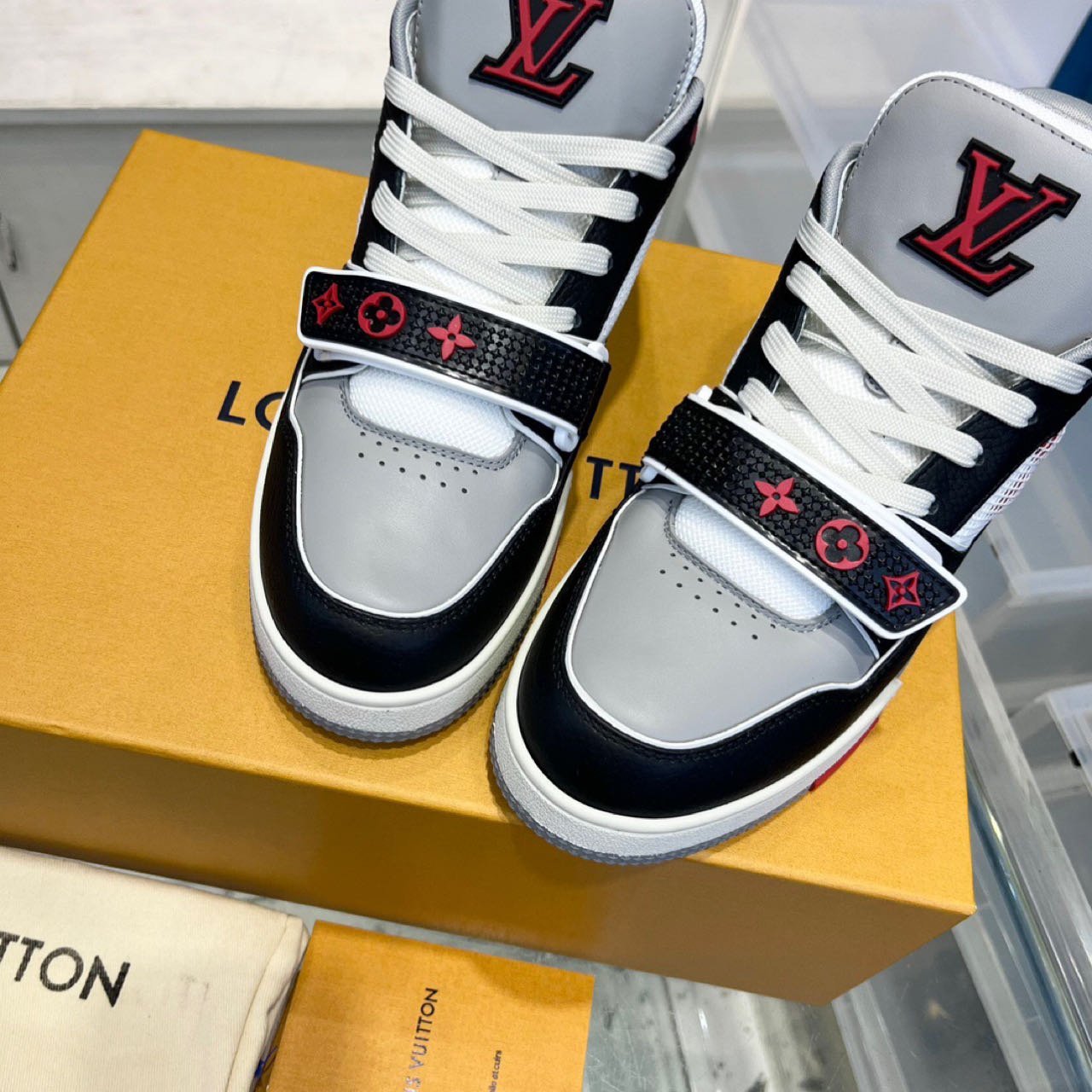 Louis Vuitton LV Trainer Sneaker - FashionPlug