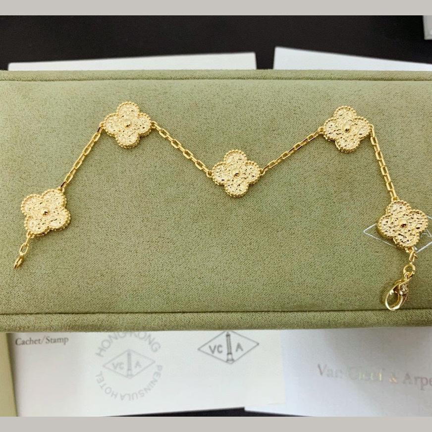 Van Cleef & Arpels Vintage Alhambra Bracelet - FashionPlug