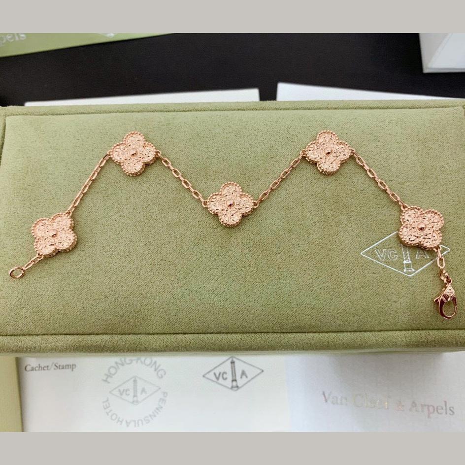 Van Cleef & Arpels Vintage Alhambra Bracelet - FashionPlug