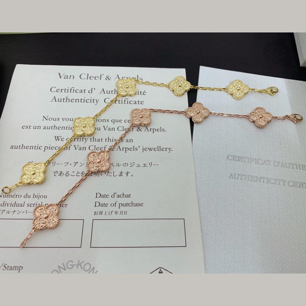 Van Cleef & Arpels Vintage Alhambra Bracelet - FashionPlug