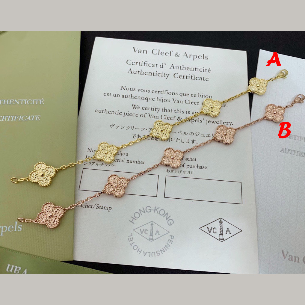 Van Cleef & Arpels Vintage Alhambra Bracelet - FashionPlug