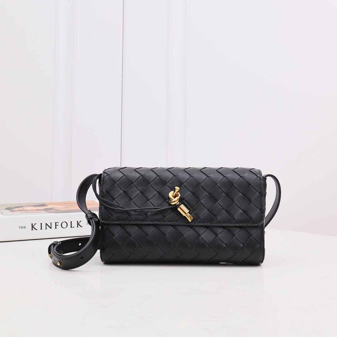 Bottega Veneta Mini Andiamo Cross-Body Bag - FashionPlug