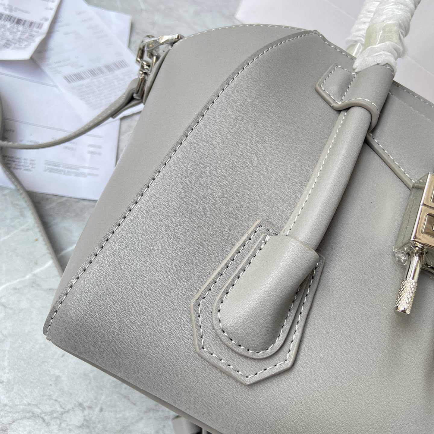 Givenchy Mini Antigona Lock Bag (23*27*13cm) - FashionPlug