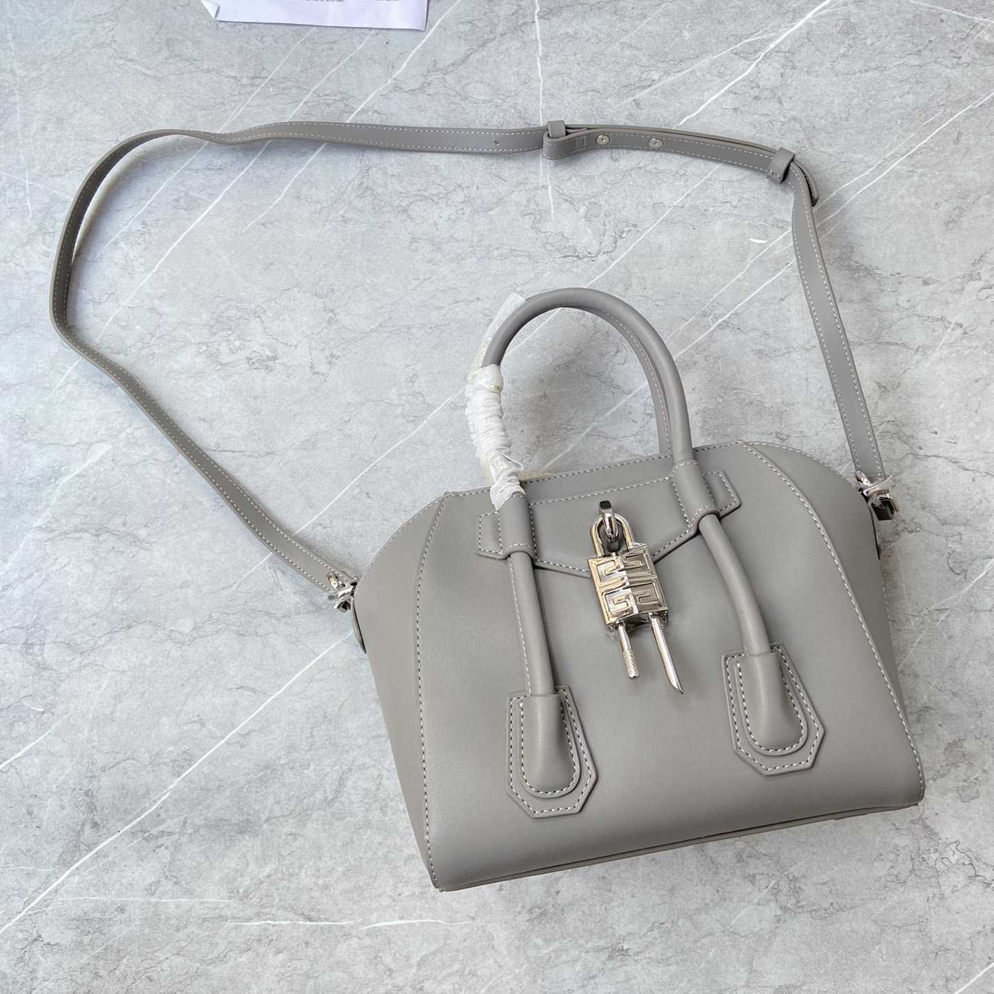 Givenchy Mini Antigona Lock Bag (23*27*13cm) - FashionPlug