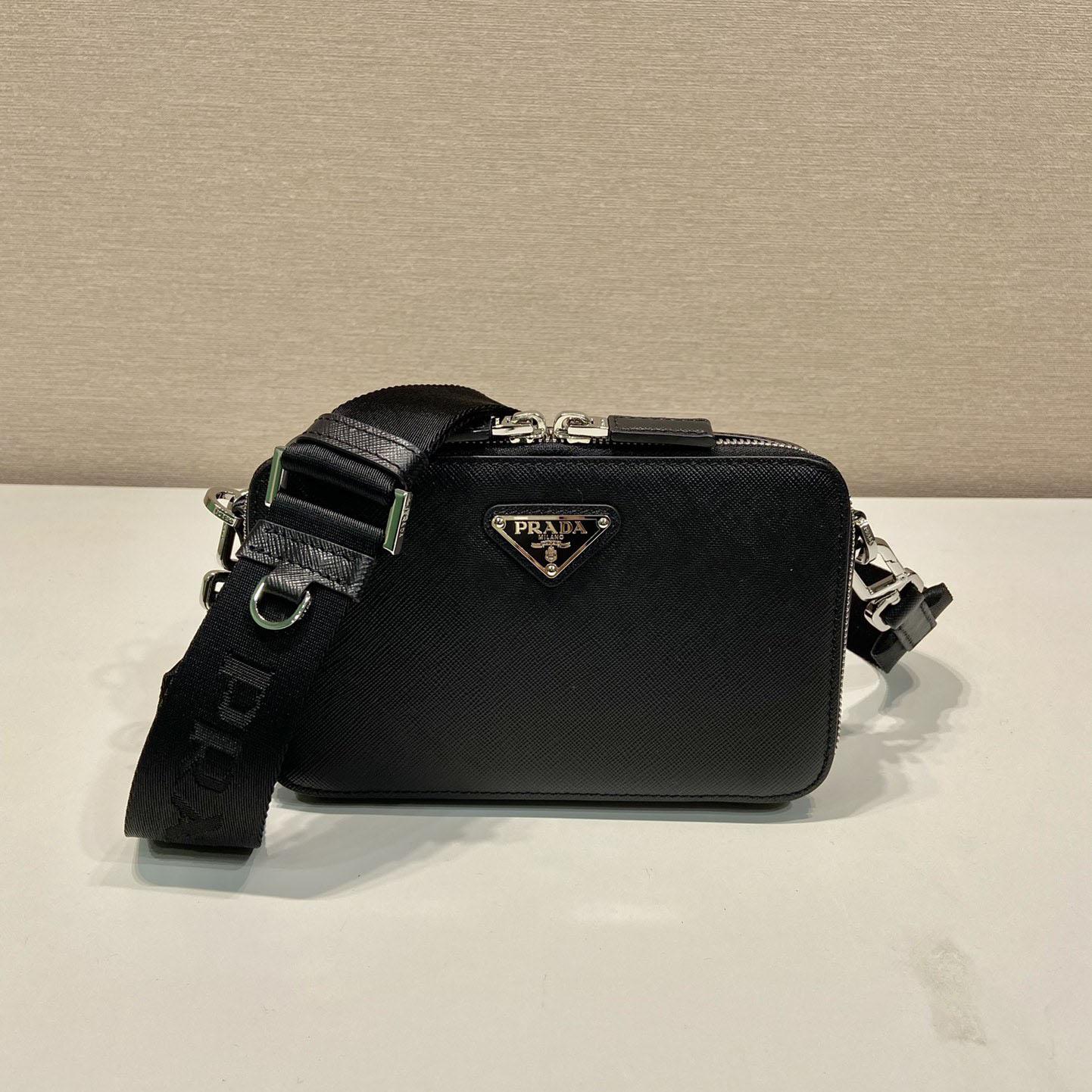 Prada Brique Saffiano Leather Bag - FashionPlug