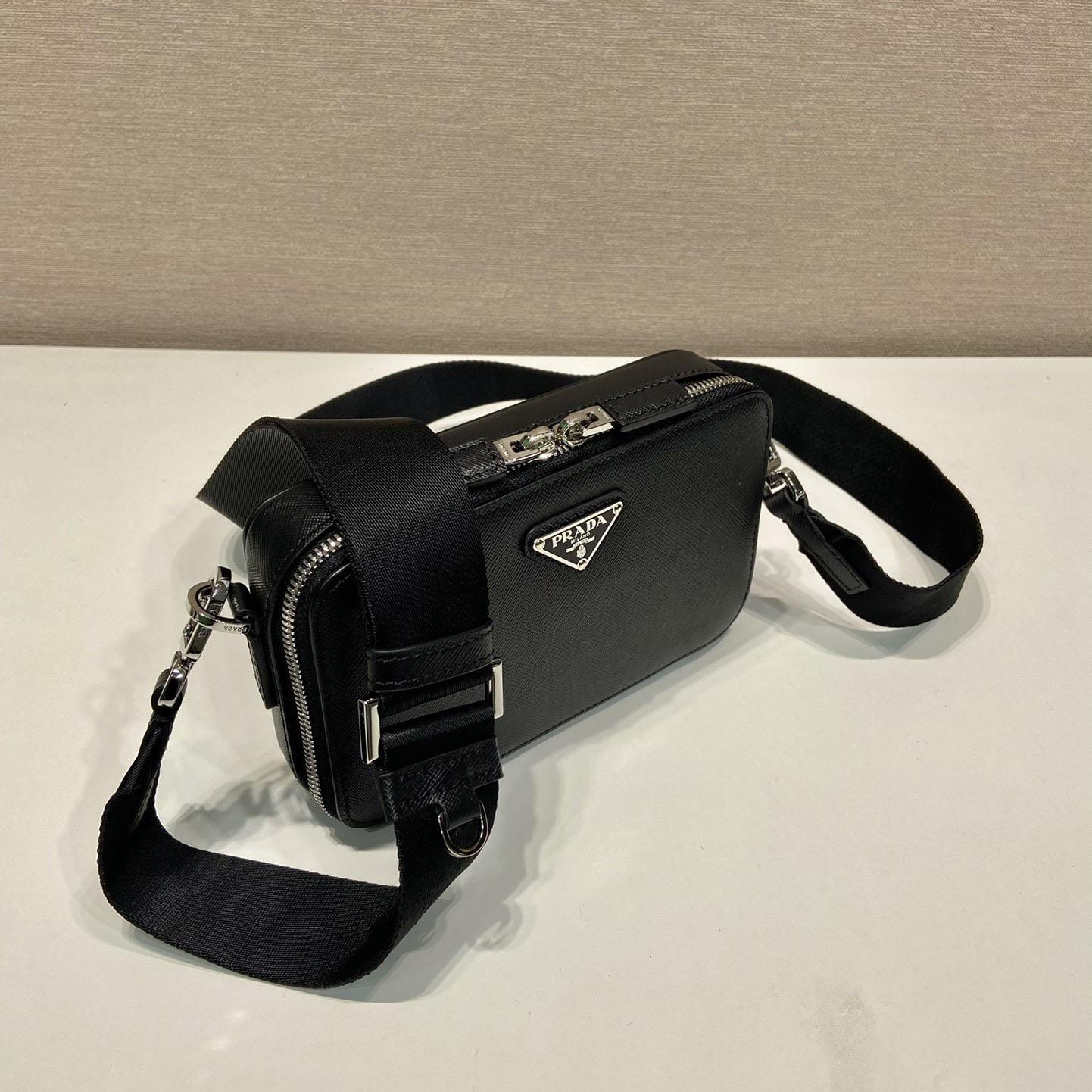 Prada Brique Saffiano Leather Bag - FashionPlug