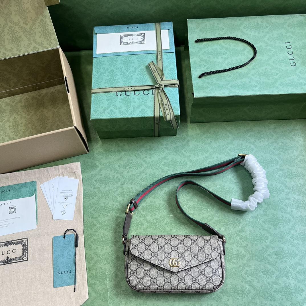 Gucci Ophidia Mini Bag  - FashionPlug