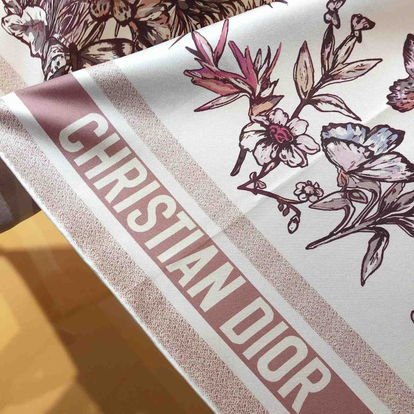 Dior Toile De Jouy Mexico 90 Square Scarf - FashionPlug