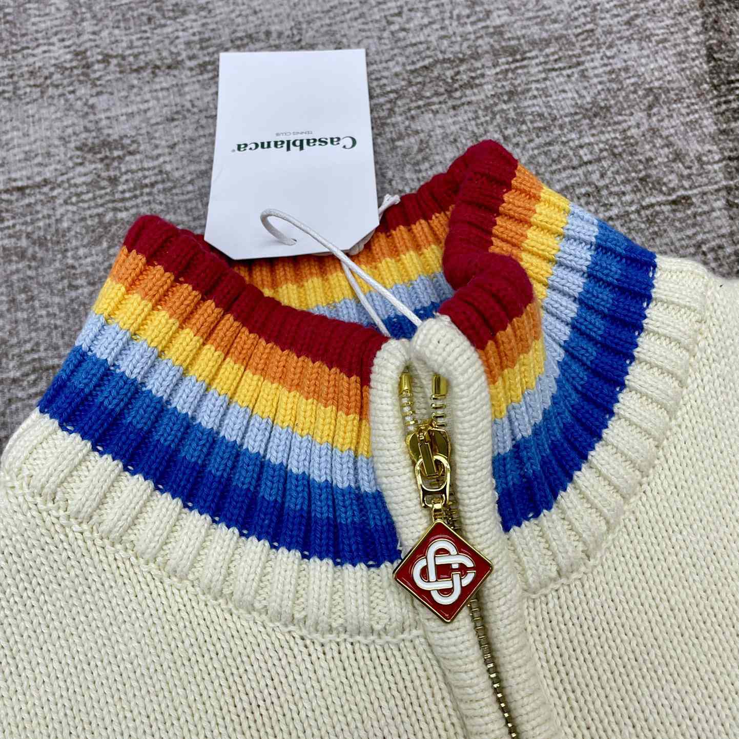 Casablanca Casa Club Knitted Jacket - FashionPlug