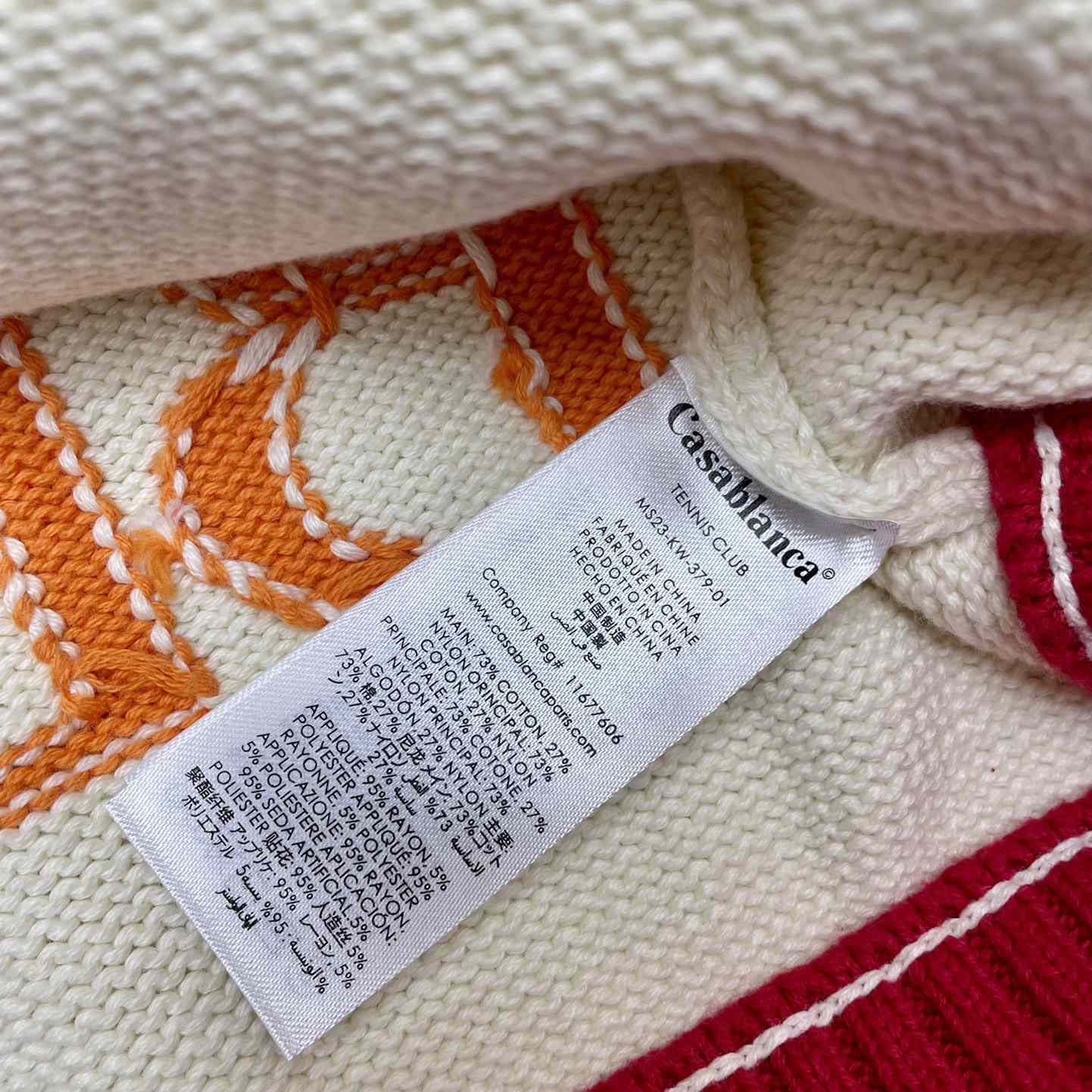 Casablanca Casa Club Knitted Jacket - FashionPlug