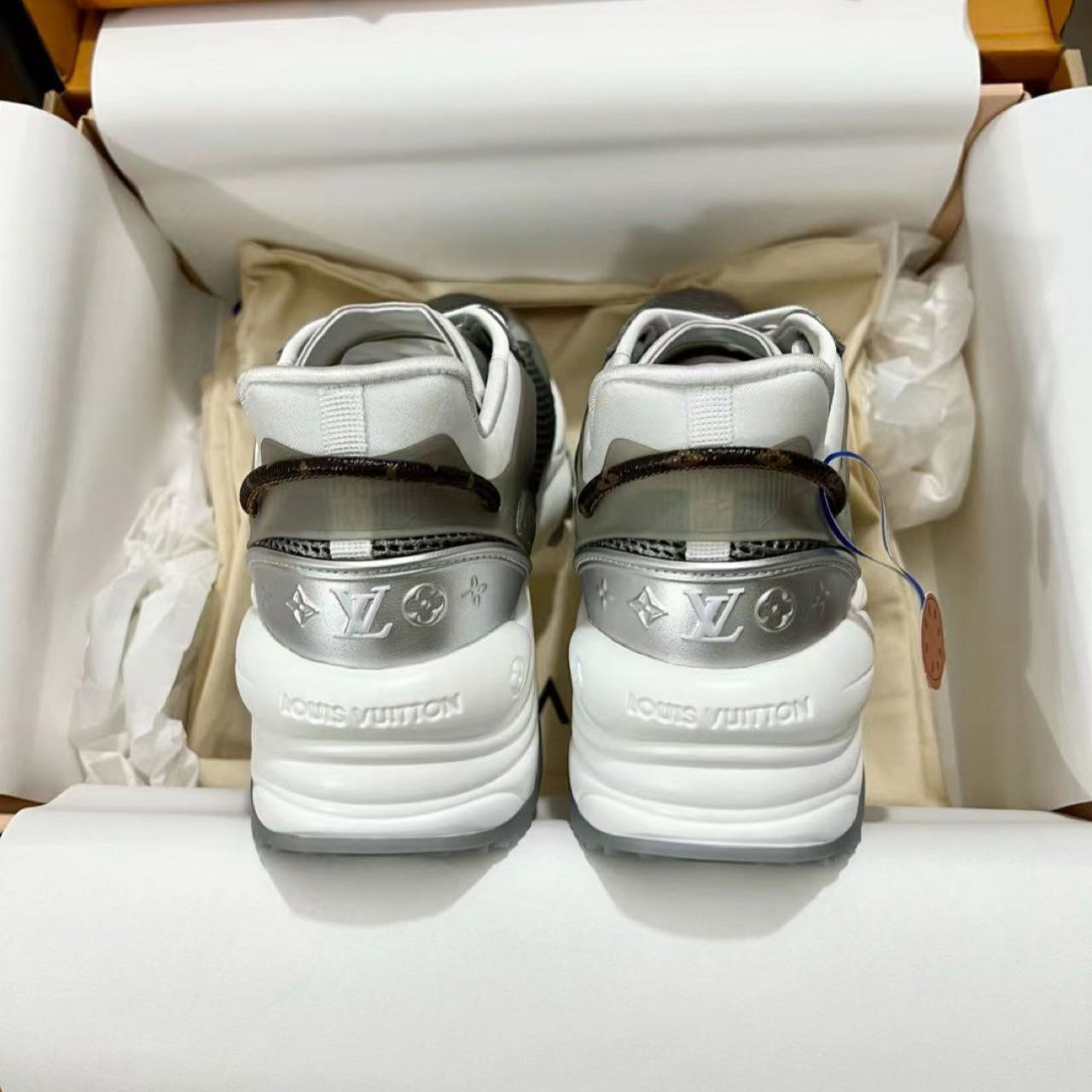 Louis Vuitton Run 55 Sneaker  - FashionPlug