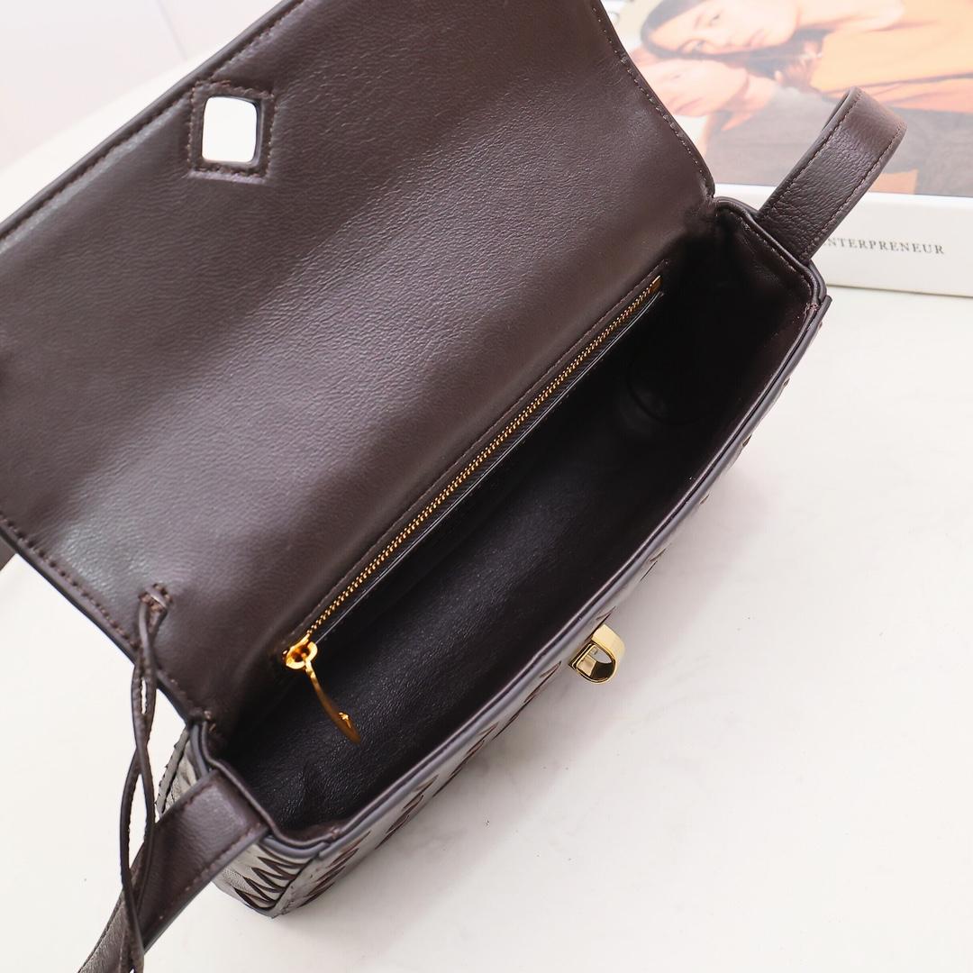 Bottega Veneta Mini Andiamo Cross-Body Bag - FashionPlug