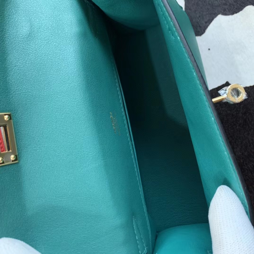 Hermes Kelly Pochette Clutch Bag   23-14-7cm - FashionPlug