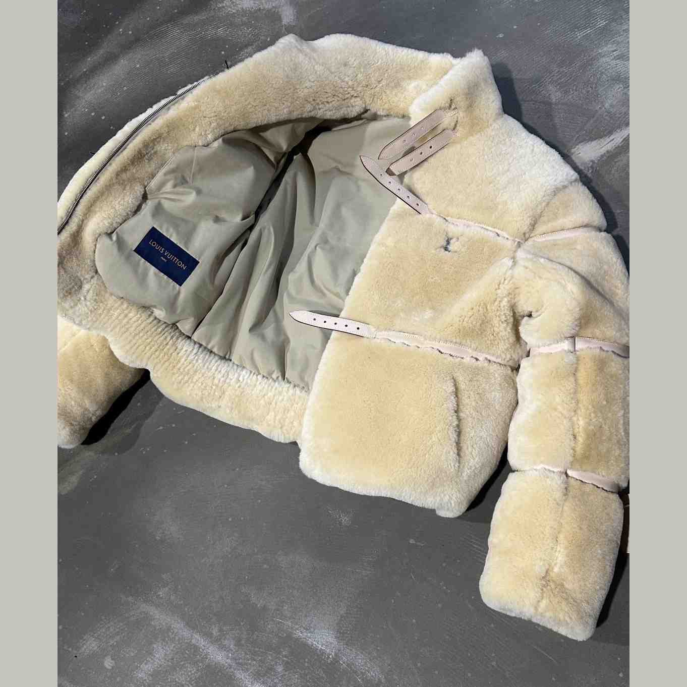 Louis Vuitton Shearling Down Blouson    - FashionPlug