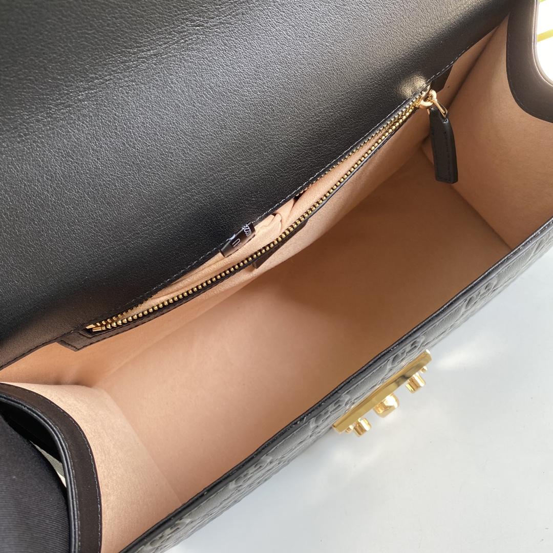Gucci Padlock Shoulder Bag (30-19-10CM) - FashionPlug